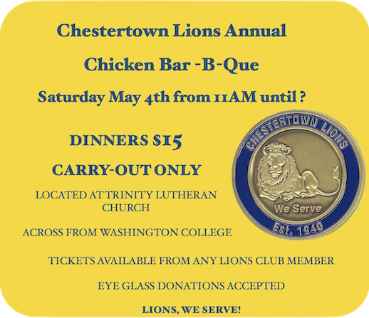 Chestertown Lions Chicken BBQ